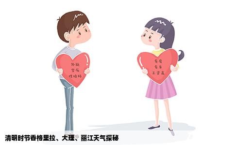 清明時節(jié)香格里拉、大理、麗江天氣探秘