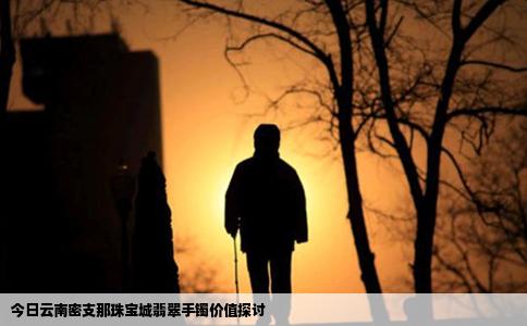 今日云南密支那珠寶城翡翠手鐲價值探討